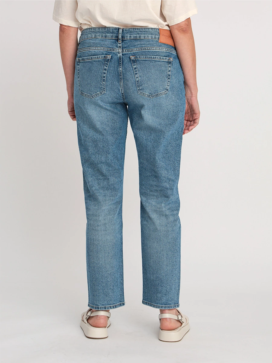 Джинсы ALBY зауженного кроя из органического хлопка